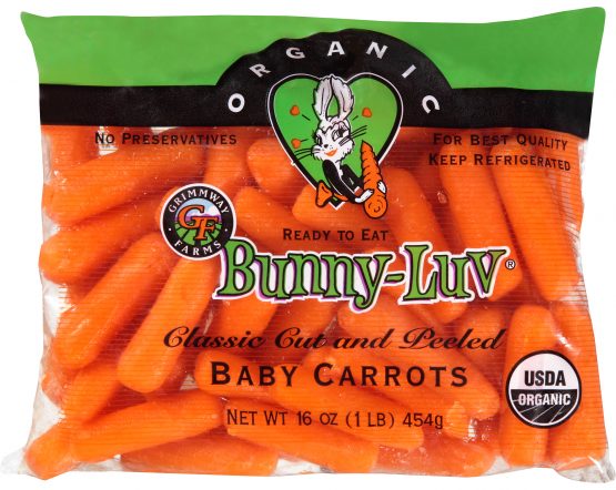 Photo of Bunny Luv Organic Baby Carrots 1lb bag