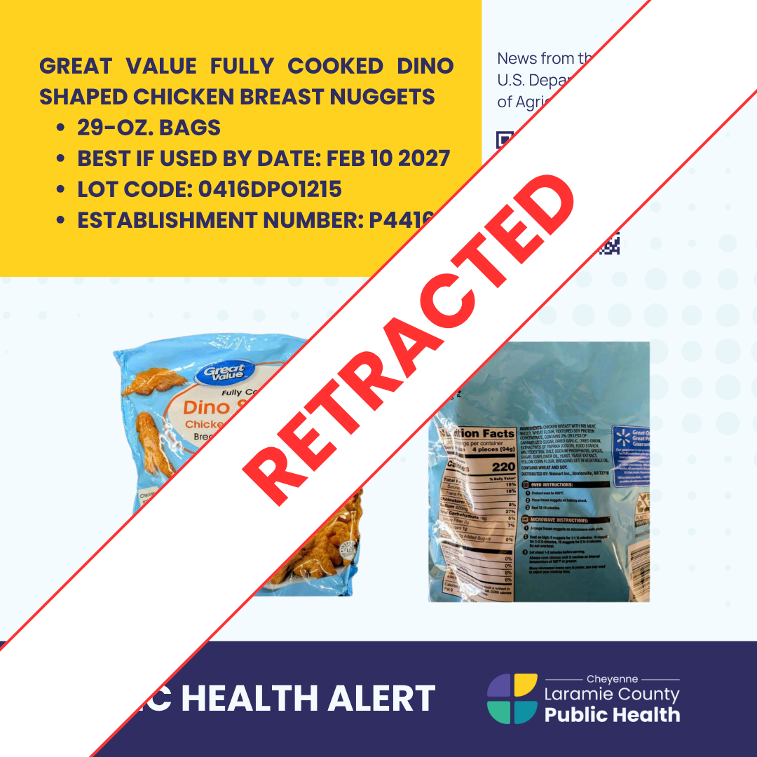 Retracted Public Health Alert
